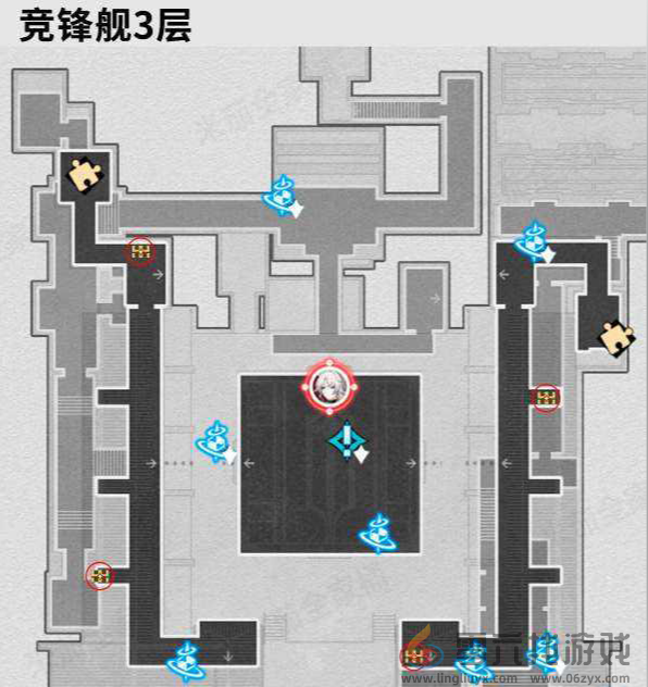 崩坏星穹铁道2.5新地图竞峰舰宝箱一共有几个(图3)