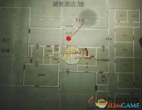 寂静岭2重制版湖景酒店八音盒位置以及各个难度谜题解谜步骤分享(图1)