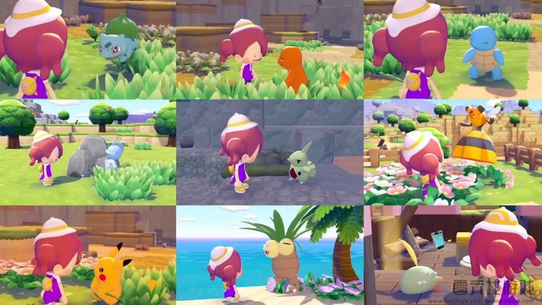 《宝可梦：Pokopia》新预告 皮卡丘与卡比兽新形态(图7)